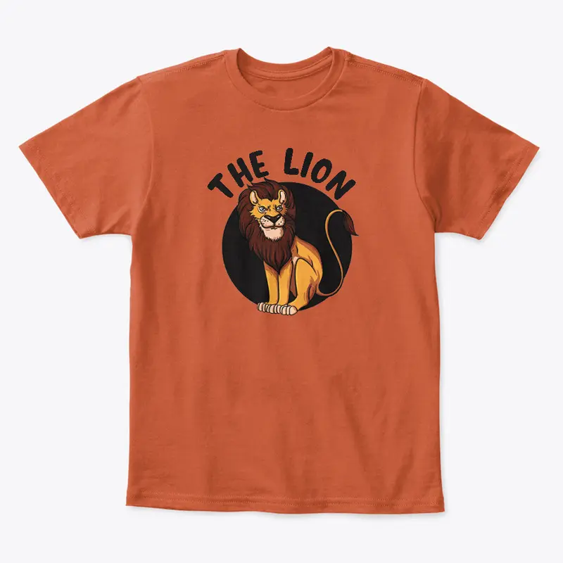 Lion print t shirt boy